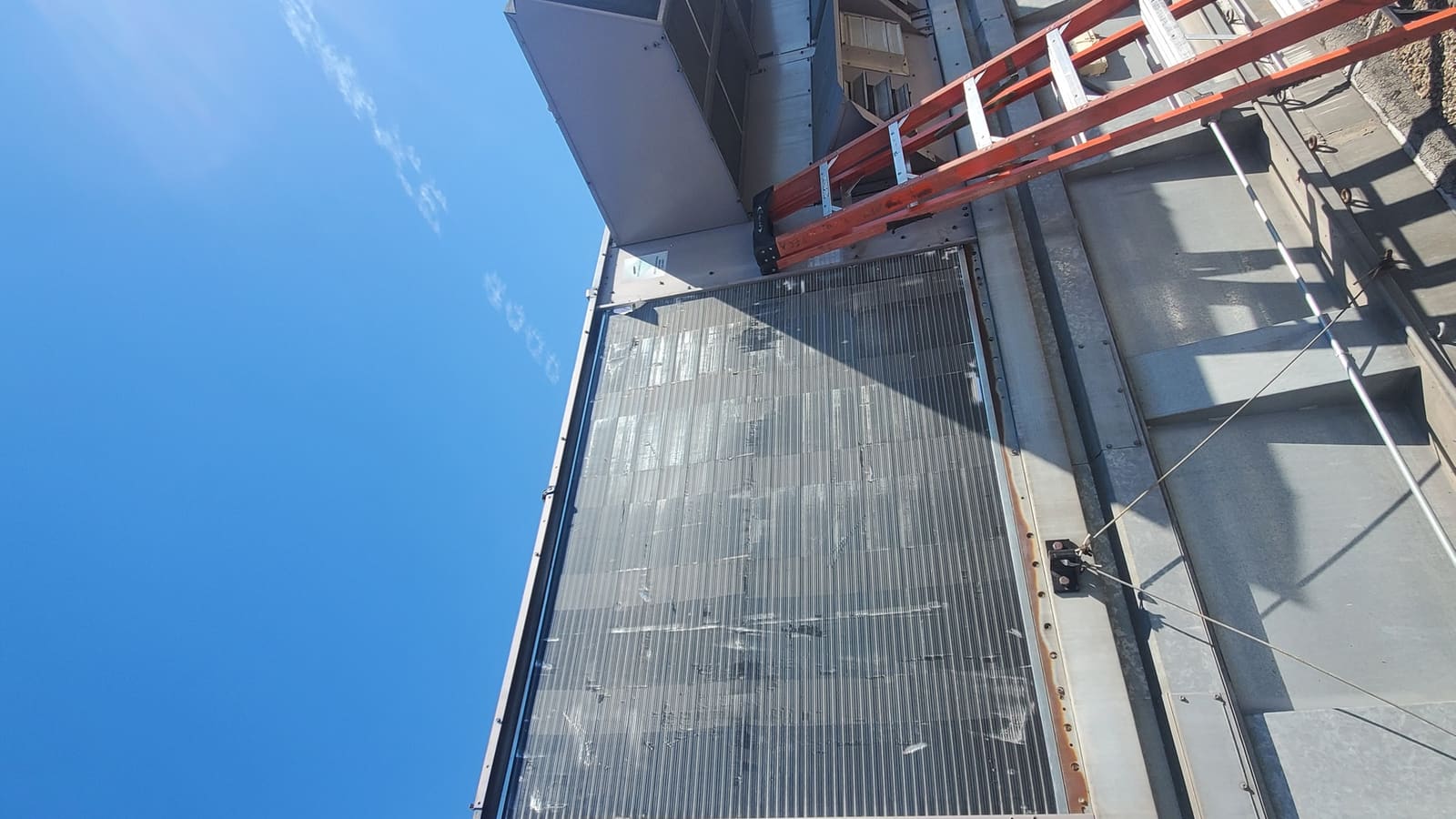 WIND HVAC INC technicians on a commercial HVAC installation in Southern California